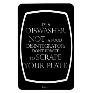 Scrape Your Plate (Dishwasher) Magnet