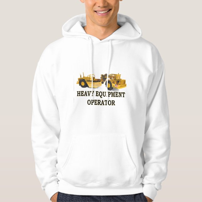 SCRAPER EARTH MOVER HOODIE (Front)