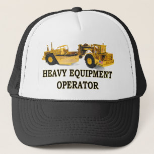 SCRAPER EARTH MOVER TRUCKER HAT