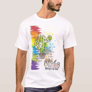 Scraps of Love Colorful Cactus T-Shirt