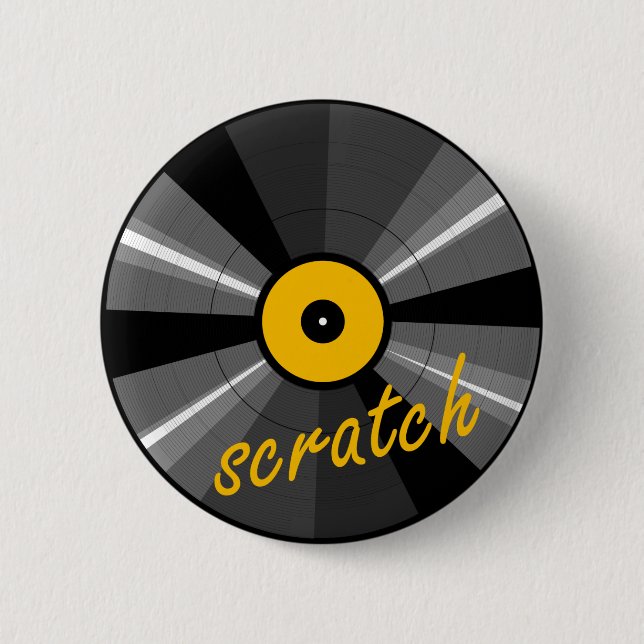 Scratch 2 Inch Round Button (Front)