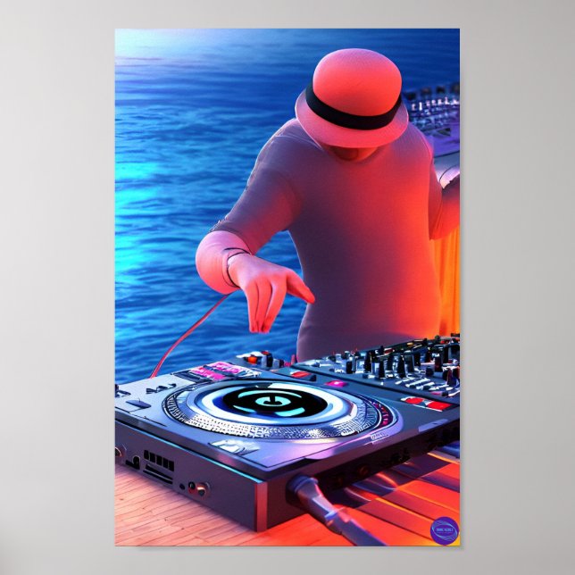 SCRATCH DJ POSTER (Devant)