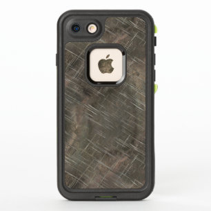 Scratched and Abused Silver Metal