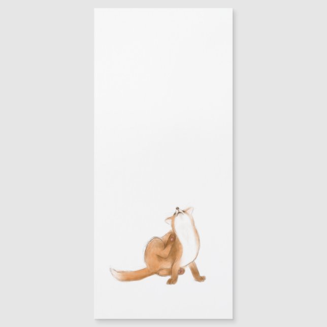 Scratching fox (Front)