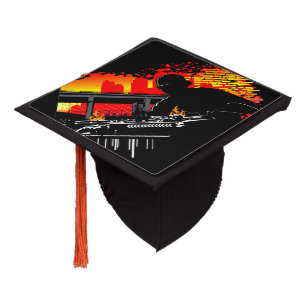 Scratching Hits  Graduation Cap Topper