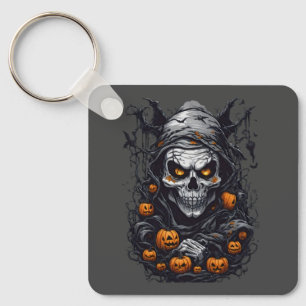 Scray Halloween Keychain