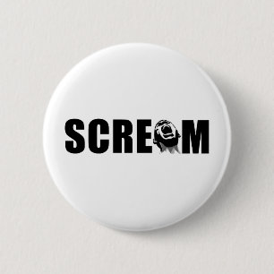 Scream 2 Inch Round Button