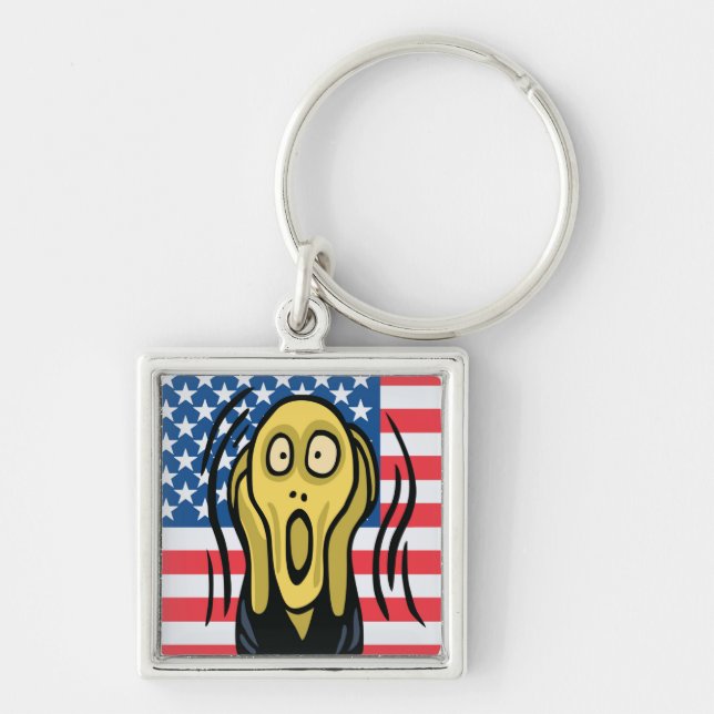 Scream American Keychain (Front)