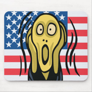 Scream American Mouse Pad