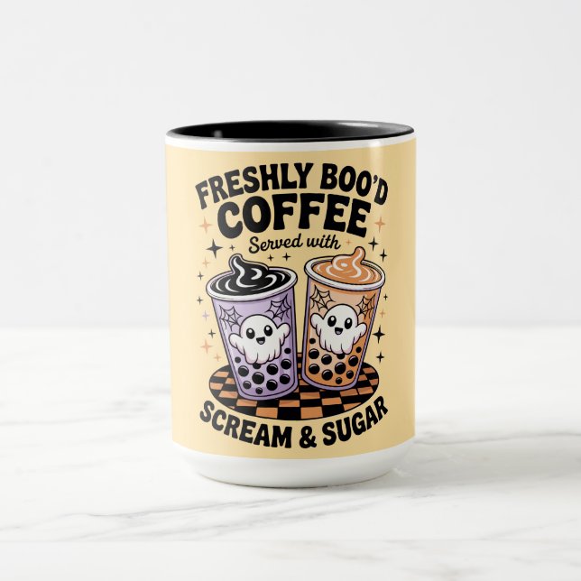 Scream and Sugar Halloween Coffee Mug (Center)