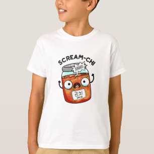 Scream-chi Funny Kimchi Puns T-Shirt