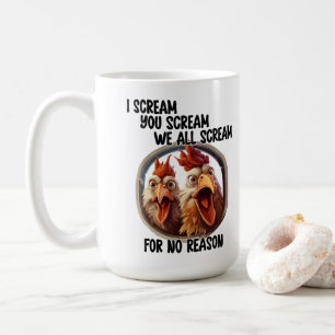 Scream Coffee Mug