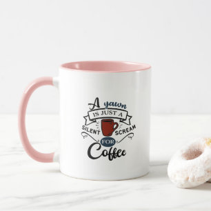 Scream for Coffee Mug