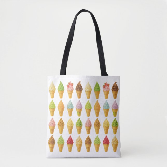 Scream for Ice Cream  Tote Bag (Front)