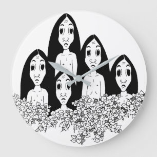 Scream, help 2. large clock