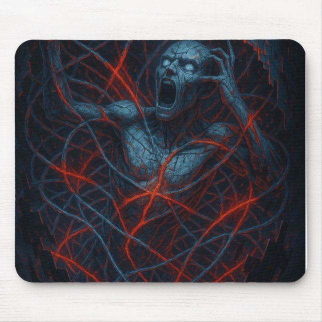 Scream into Consciousness Mouse Pad (Front)