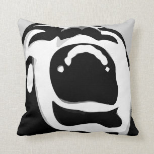 Scream Pillow! Throw Pillow