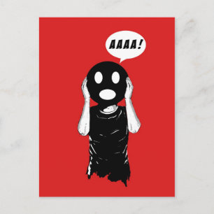 scream postcard
