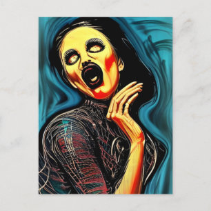 Scream Postcard
