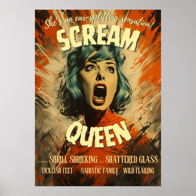 Scream Queen Movie Poster (Front)
