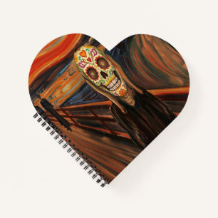 Scream Skull Notebook