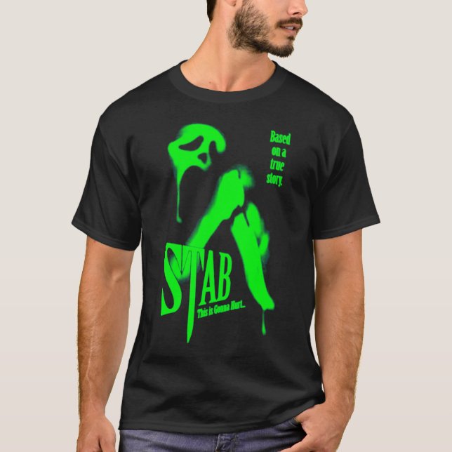 Scream Stab Movie Classic T-Shirt (Front)