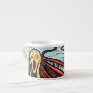 Scream style espresso cup