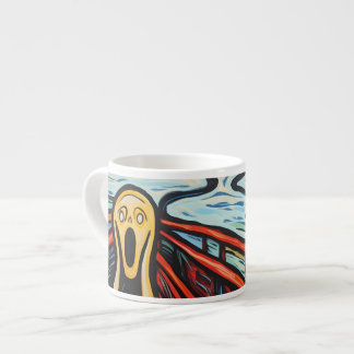 Scream style espresso cup