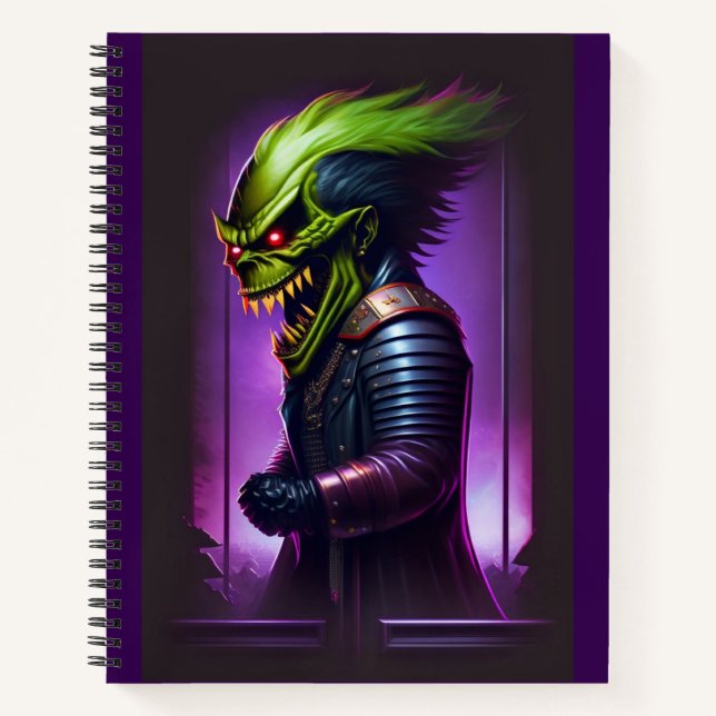 Screamin' Demon Notebook (Front)