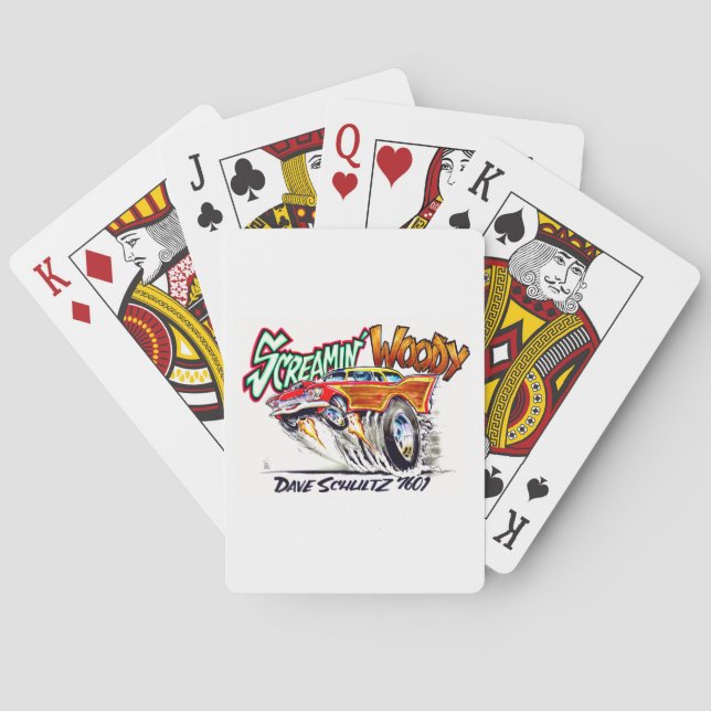 Screamin' Woody Playing Cards (Back)