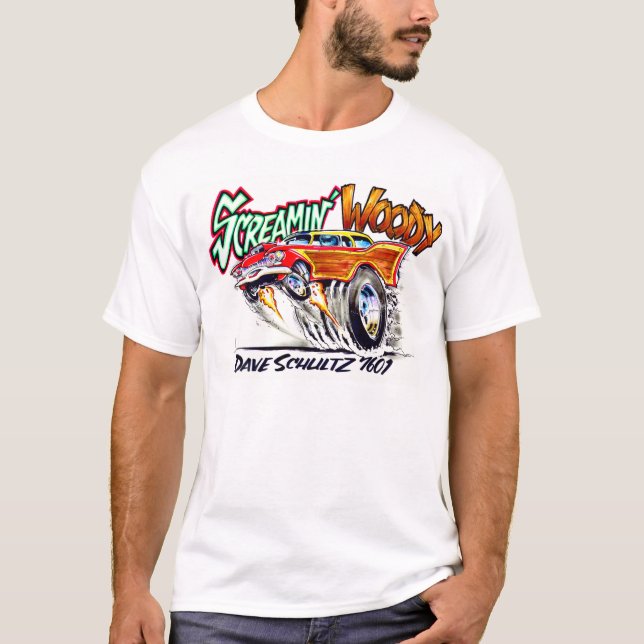 Screamin' Woody T-Shirt (Front)