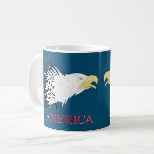 Screaming Eagle America Coffee Mug