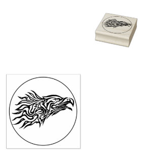 Screaming Eagle Rubber Stamp