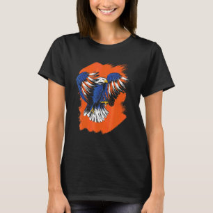 Screaming Eagle Usa Flag 4th Of July For Patriotic T-Shirt