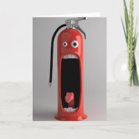 Screaming Fire Extinguisher