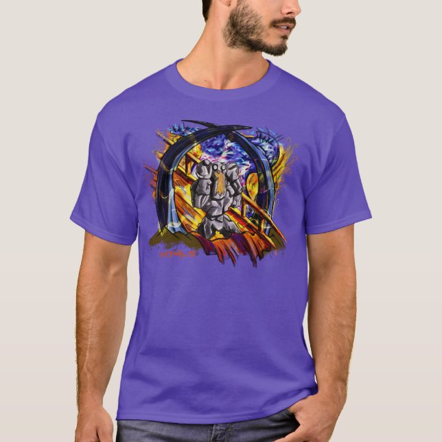 Screaming Golem T-Shirt (Front)