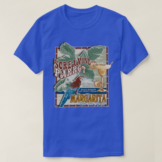 screaming parrot lounge T-Shirt (Design Front)