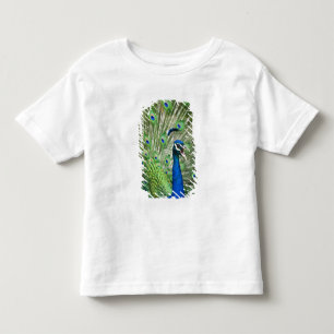 Screaming peacock toddler t-shirt