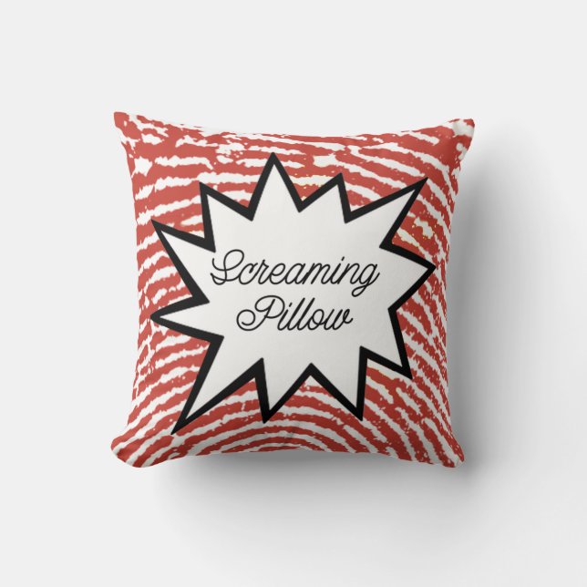 Screaming Pillow (Front)