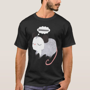 Screaming Possum Aaaa Cute Opossum Dank Meme Men W T-Shirt