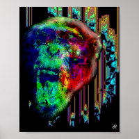 Screaming psychedelic chimp v1