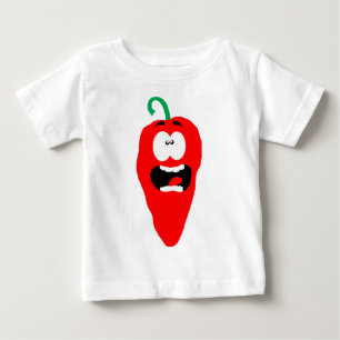 Screaming Red Hot Chili Pepper Baby T-Shirt