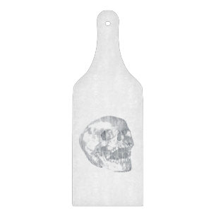Screaming Skull Cutting Board