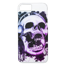 Screaming Skull iPhone case