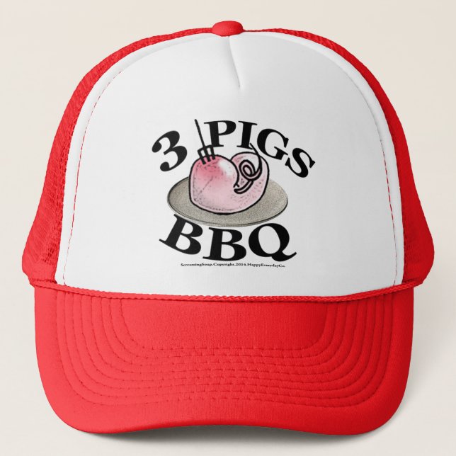 SCREAMING SOUP! Peyote Trucker Hat (Front)
