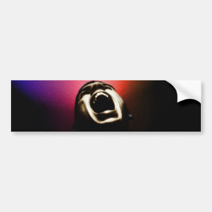 Screaming sticker
