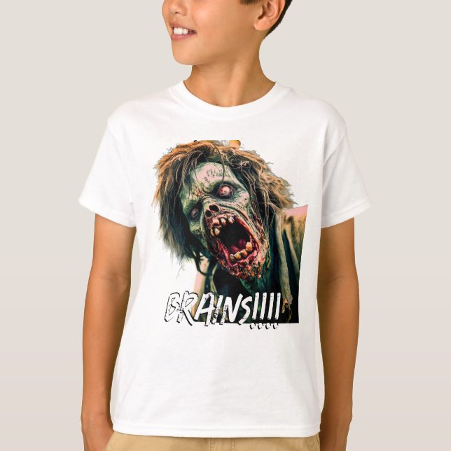 Screaming Zombie T-Shirt (Front)