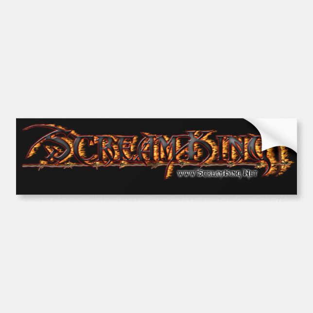 ScreamKing Bumper Sticker (Front)