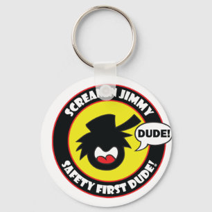 SCREAM'N JIMMY LOGO PRODUCTS KEYCHAIN