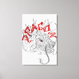 Screen Printing Canvas Print